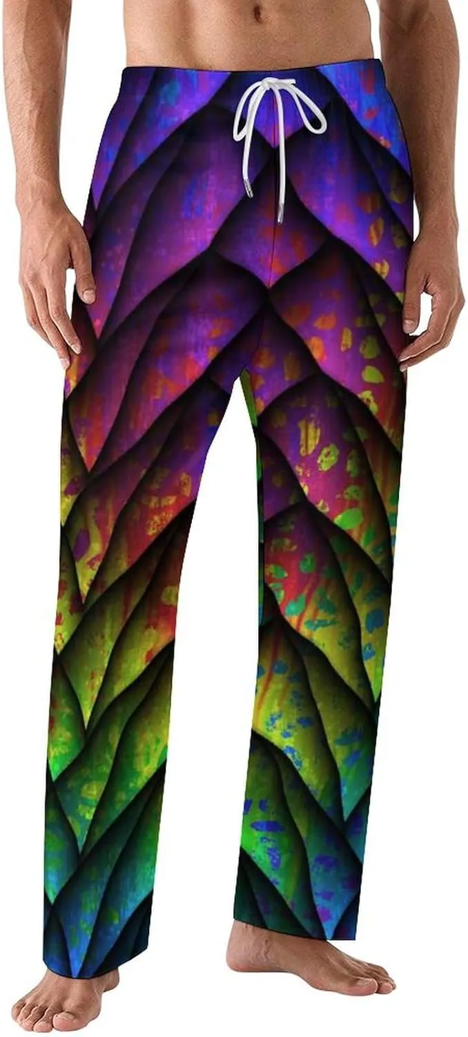 Men Pajama Pants Trouser Lounge Pants Sleepwear with Pockets (S-5XL)