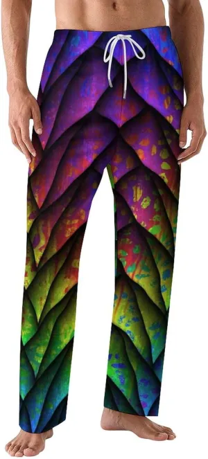 Men Pajama Pants Trouser Lounge Pants Sleepwear with Pockets (S-5XL)