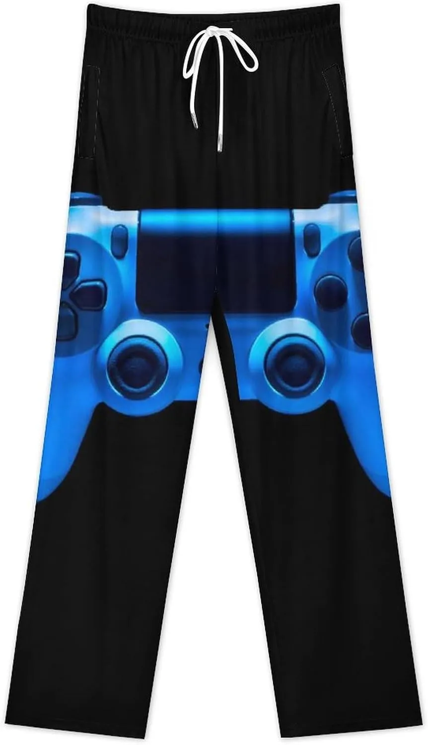 Men Pajama Pants Trouser Lounge Pants Sleepwear with Pockets (S-5XL)