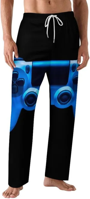 Men Pajama Pants Trouser Lounge Pants Sleepwear with Pockets (S-5XL)