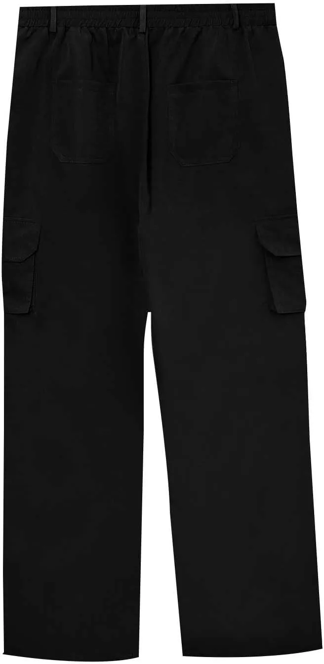 Mens Cargo Pants Thickened Pants Cotton Pocket Multi Color Large Sanitary Pants Multi Pockets Relaxed Fit