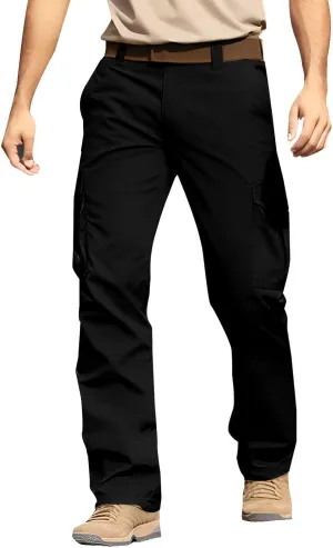 Mens Cargo Pants Thickened Pants Cotton Pocket Multi Color Large Sanitary Pants Multi Pockets Relaxed Fit