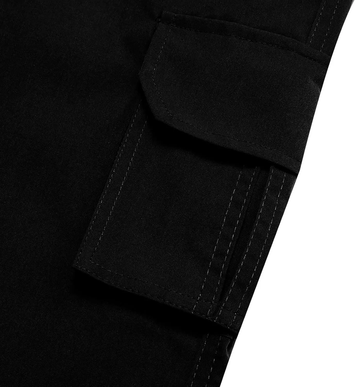 Mens Cargo Pants Thickened Pants Cotton Pocket Multi Color Large Sanitary Pants Multi Pockets Relaxed Fit