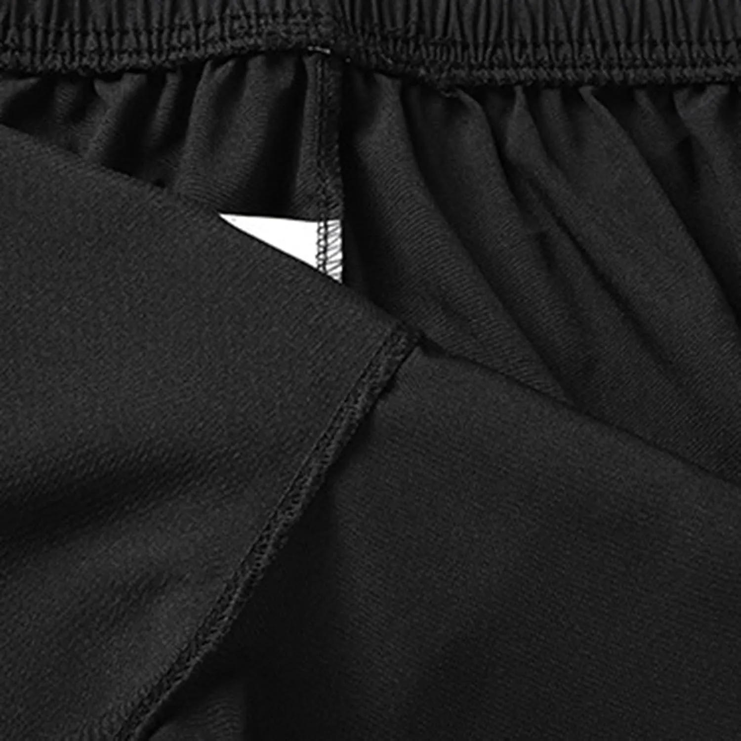 Men's Classic Cotton Casual Shorts, Ice Silk Athletic Elastic Waistband Daily Wear Walking Summer Loungewear