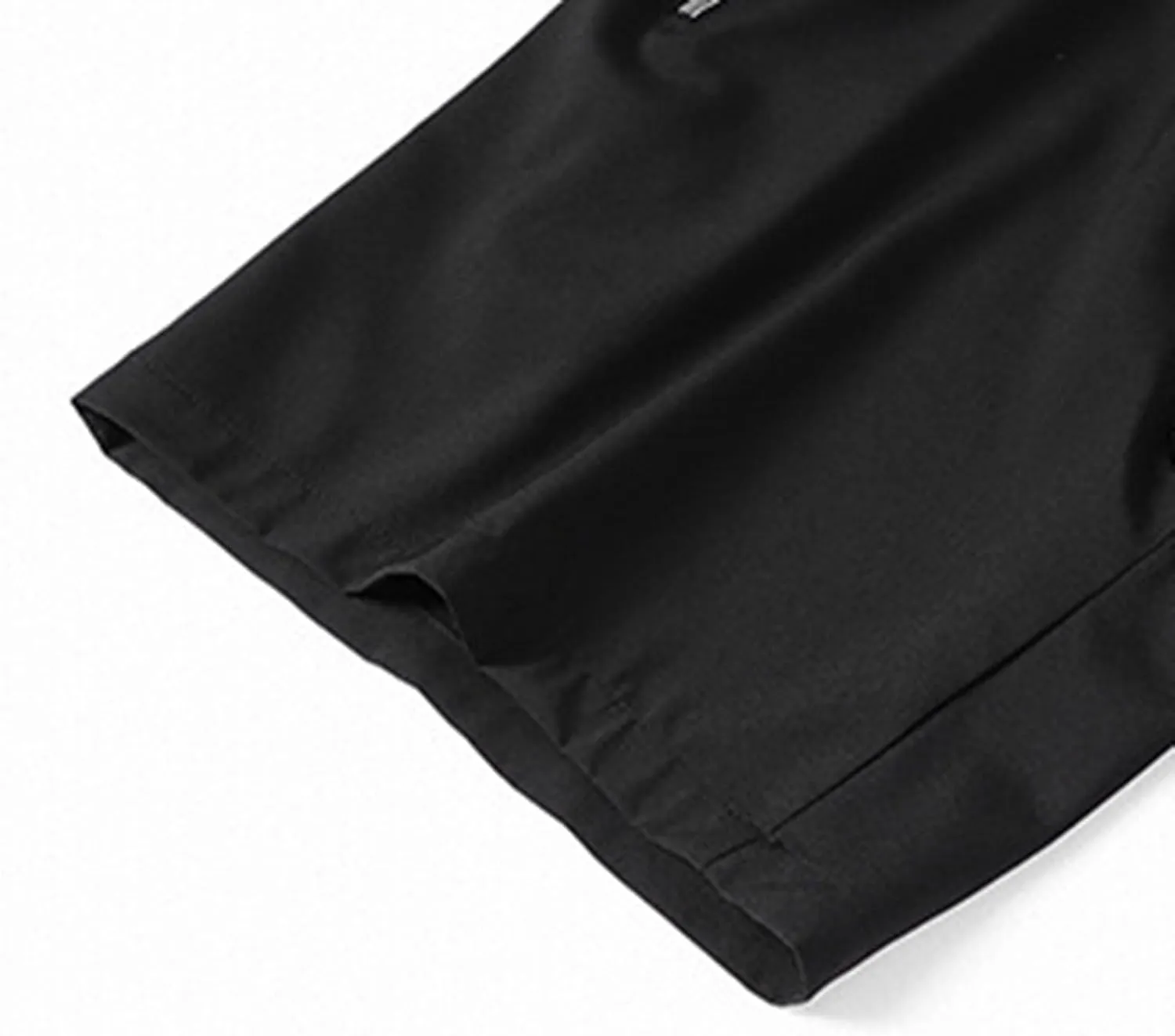 Men's Classic Cotton Casual Shorts, Ice Silk Athletic Elastic Waistband Daily Wear Walking Summer Loungewear