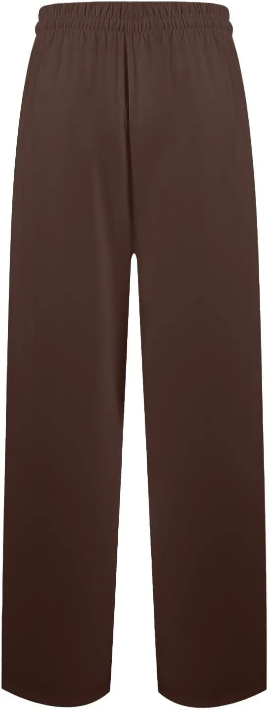Men's Pajama Pants Solid/Plaid Pajama Pants Sleep Soft Lounge Pants PJ Bottoms Sleepwear Pants with Drawstring Pockets