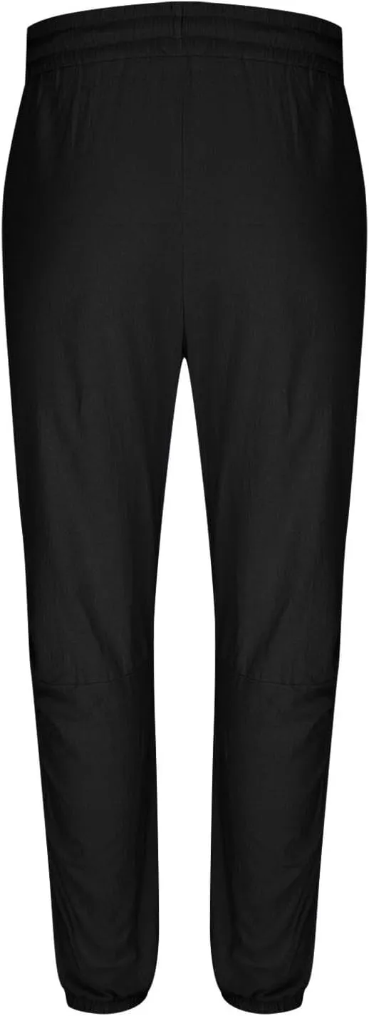 Men's Summer Linen Pant Casual Regular Fit Hemmed Dress Pants Loose Fit Drawstring Elastic Waist Trousers Comfortable