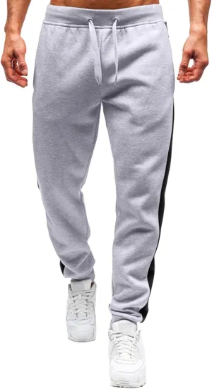 Mens Sweatpants Pants Hiking Ripstop Cargo Pants Relaxed Fit Cargo Pant Men's Drawstring Waist Side Pocket Straight