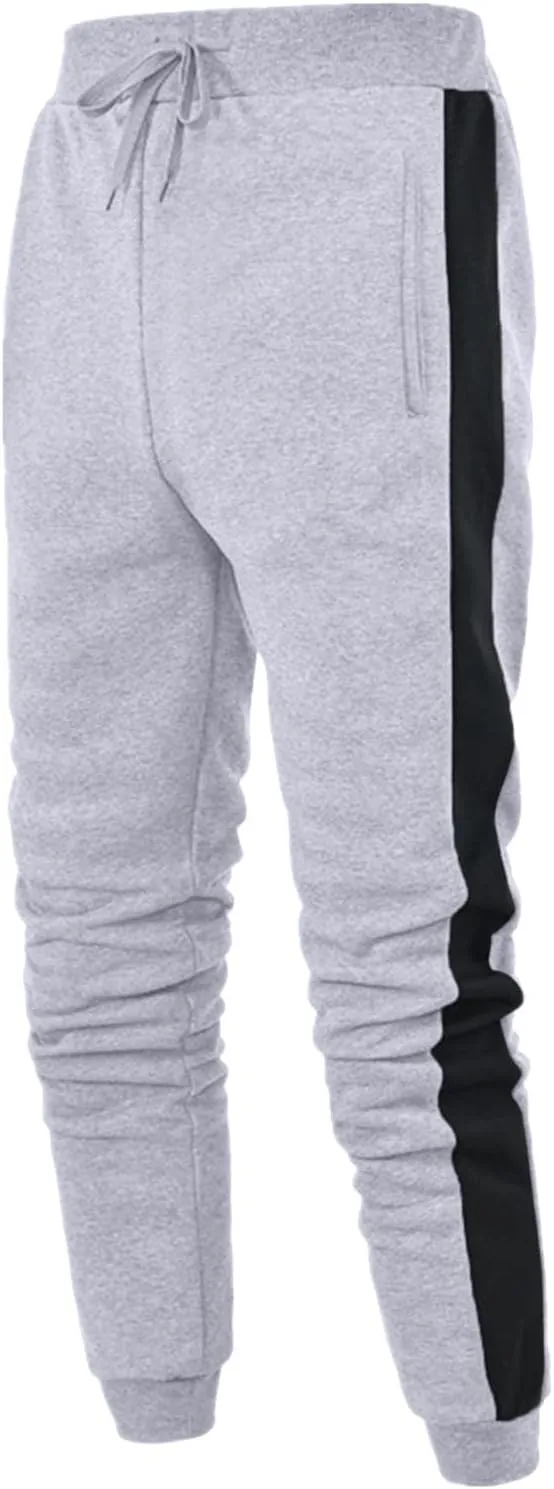Mens Sweatpants Pants Hiking Ripstop Cargo Pants Relaxed Fit Cargo Pant Men's Drawstring Waist Side Pocket Straight