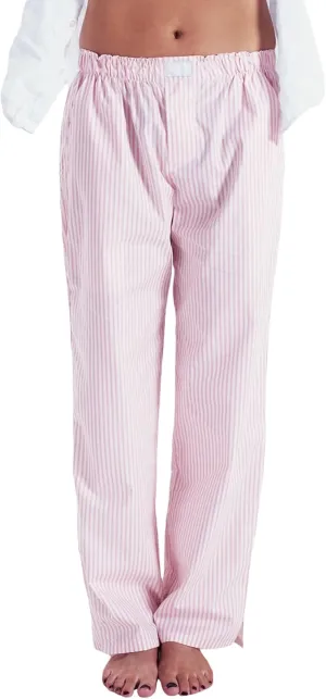Mxiqqpltky Pajama Pants Women Y2k Striped Elastic High Waist Straight Wide Leg Lounge Pj Pants Soft Pajama Bottoms Sleepwear