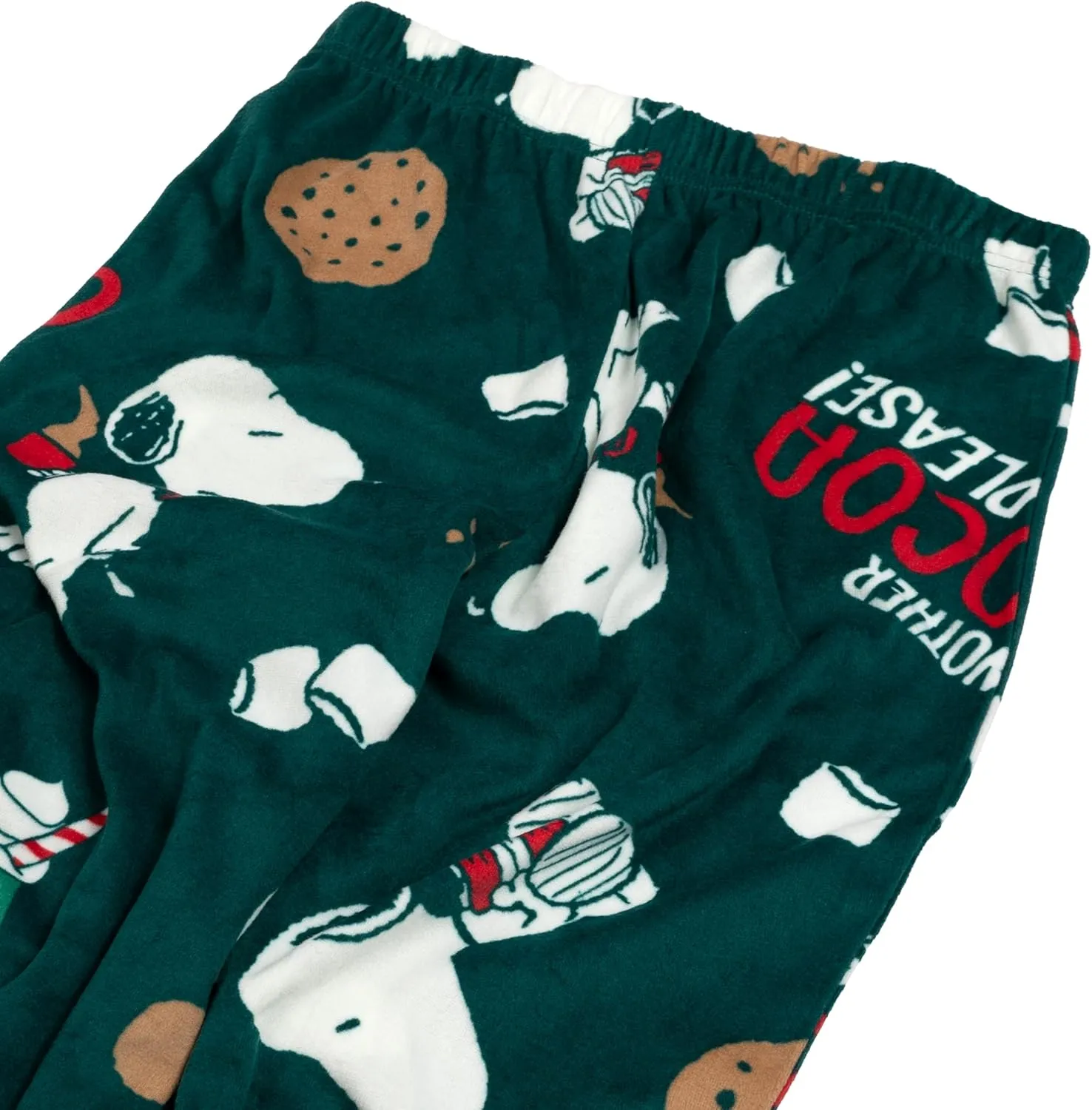 Peanuts Baby Boys' 2-Piece Loose-fit Set, Matching Family Holiday Pajamas, Soft & Comfortable
