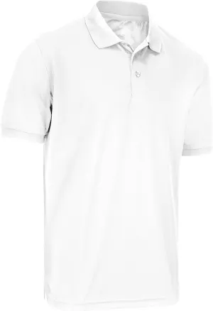 Premium Wear Men's High Moisture Wicking Polo T Shirts