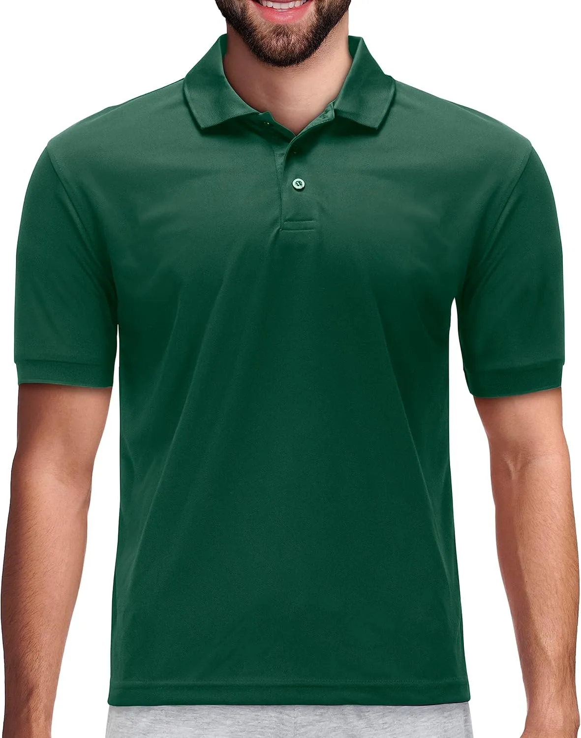 Premium Wear Men's High Moisture Wicking Polo T Shirts