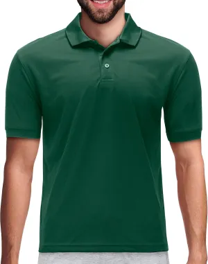 Premium Wear Men's High Moisture Wicking Polo T Shirts