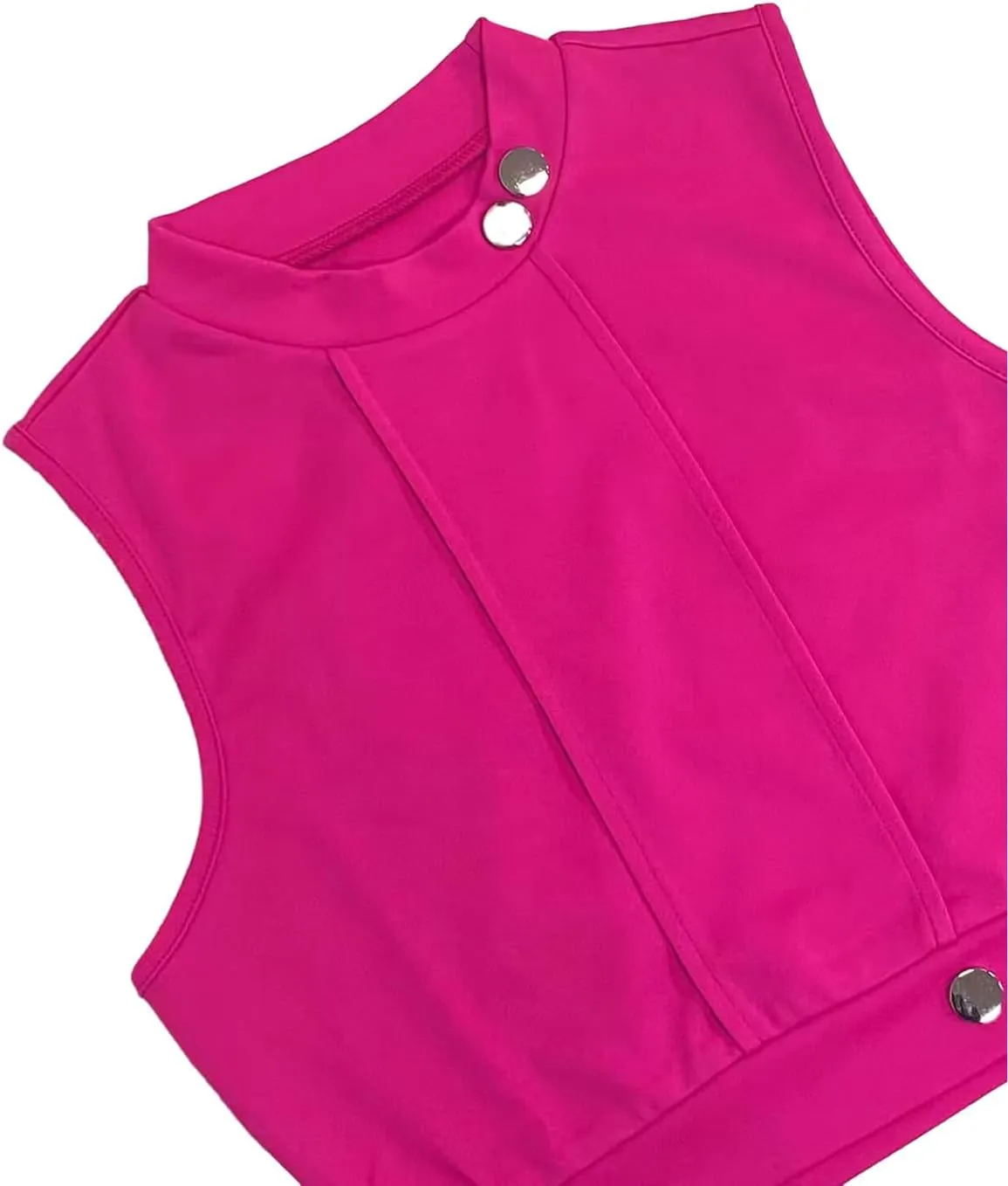 Remxi Women 2 Piece Outfits Jumpsuits Summer Sexy Sleeveless Crop Top Pleated Mini Skirt Biker Shorts Set Sweatsuit