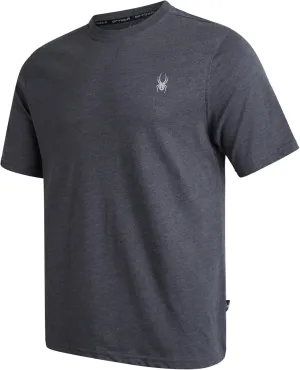 Spyder Mens T-Shirts - Soft Cotton Blend Jersey Crewneck Short Sleeve Shirts for Men, Casual Shirts for Workout & Daily Wear