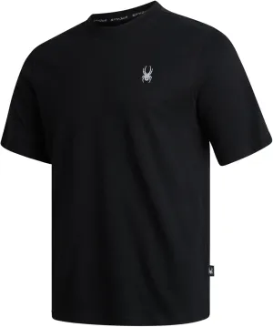Spyder Mens T-Shirts - Soft Cotton Blend Jersey Crewneck Short Sleeve Shirts for Men, Casual Shirts for Workout & Daily Wear