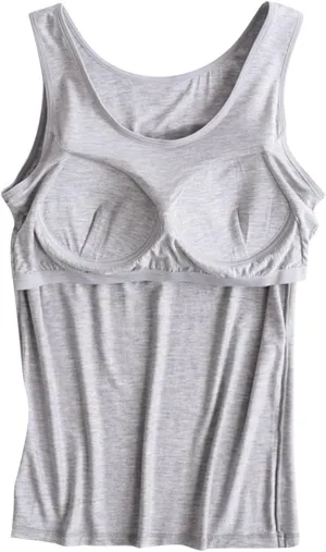 Tank Tops for Women with Built in Bra Plus Siez Sleeveless Workout Tank Tops Casual Gym Shirts
