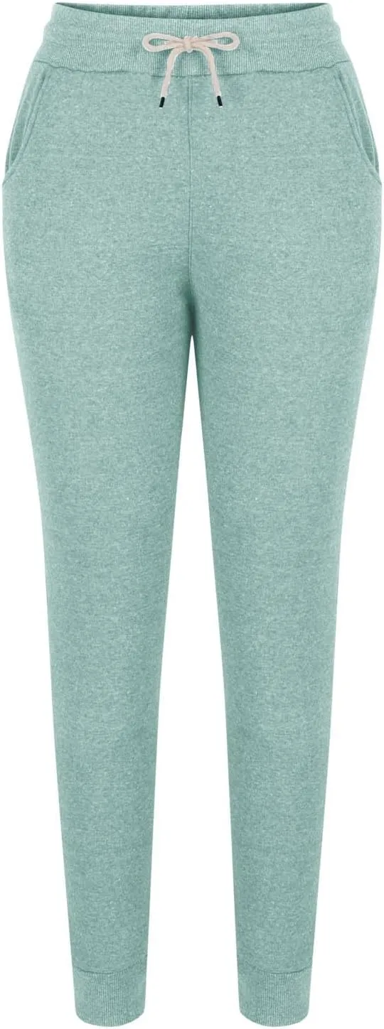 Winter Sherpa Lined Sweatpants for Women Warm Fleece Cinch Bottom Trousers Casual Athletic Jogger Pants with Pockets