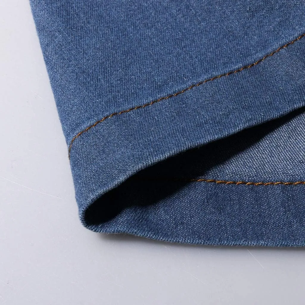 Women Bell Bottom Jeans Mid Waisted Flare Jeans Stretch Bootcut Jeans with Classic Wide Leg Denim Pants