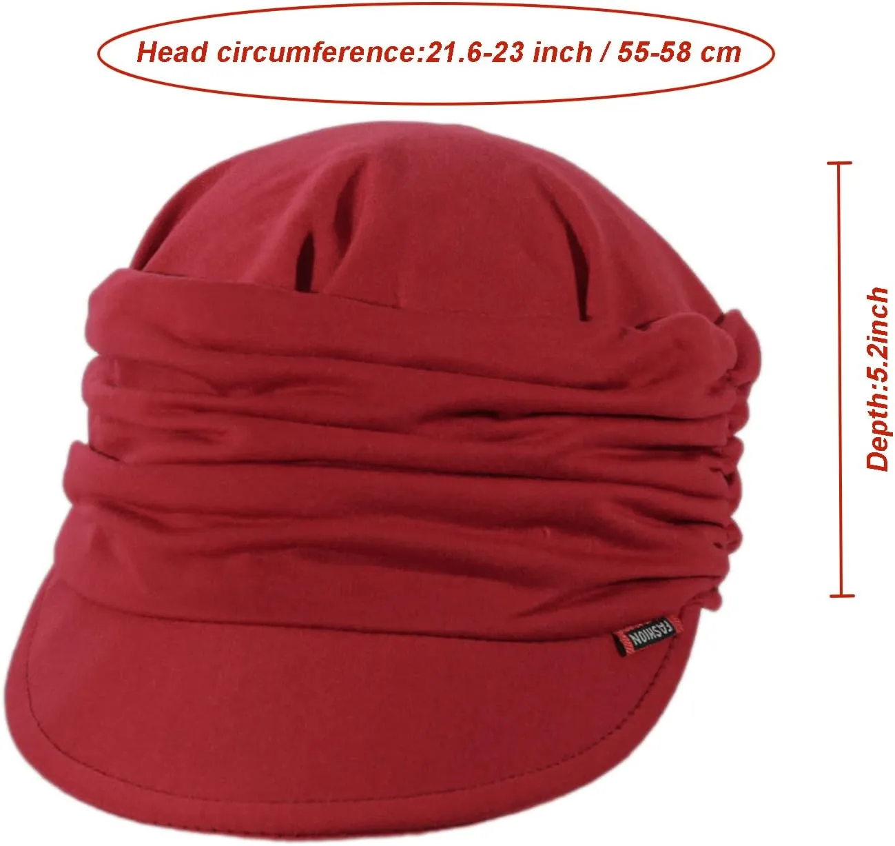Women Newsboy Soft Cotton Cabbie Cap Beret Hats Baseball Cap Painter Visor Hats