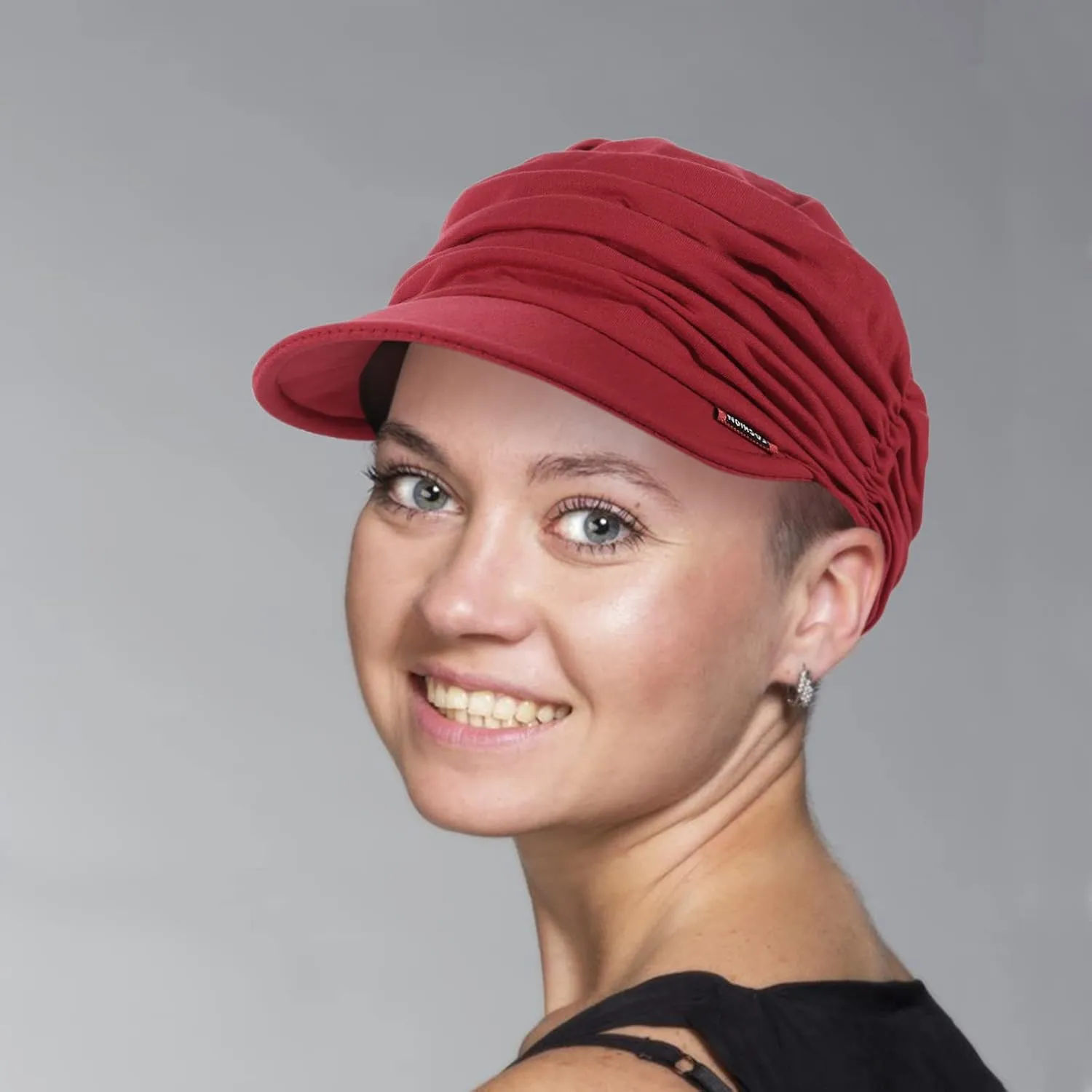 Women Newsboy Soft Cotton Cabbie Cap Beret Hats Baseball Cap Painter Visor Hats