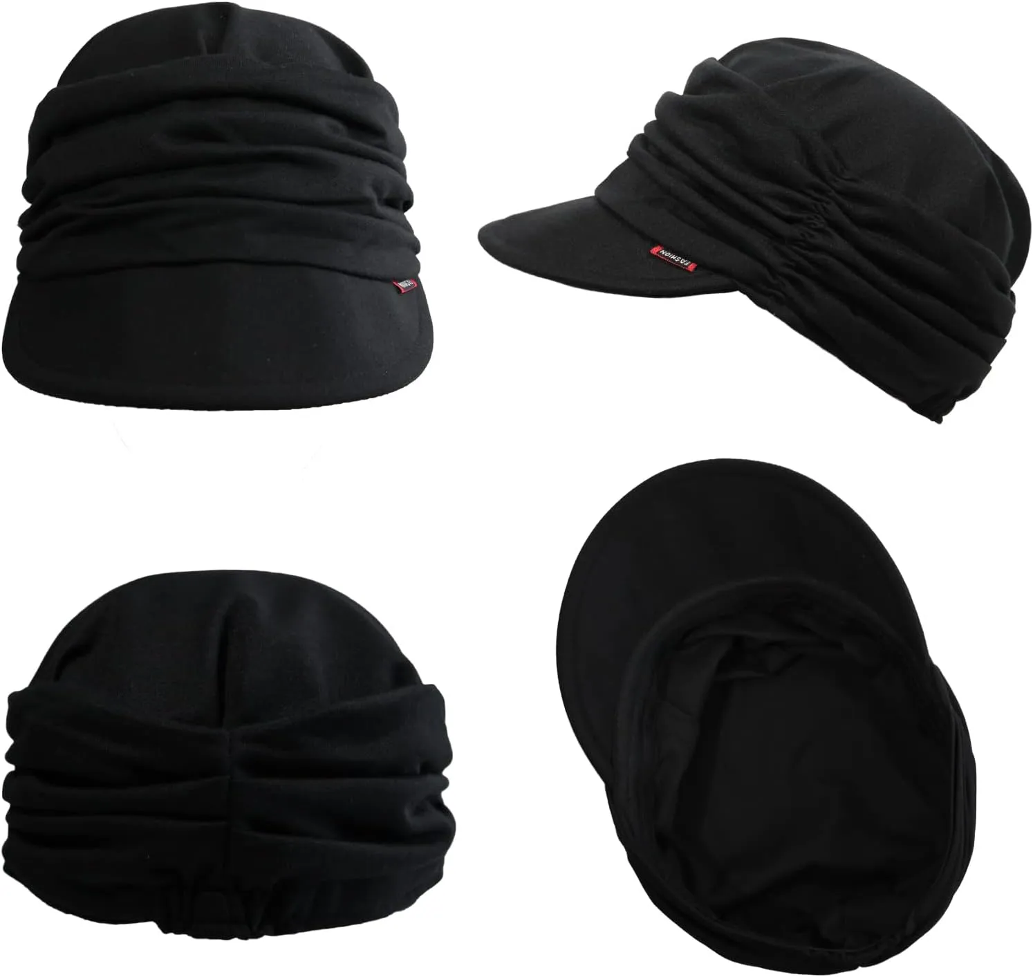 Women Newsboy Soft Cotton Cabbie Cap Beret Hats Baseball Cap Painter Visor Hats