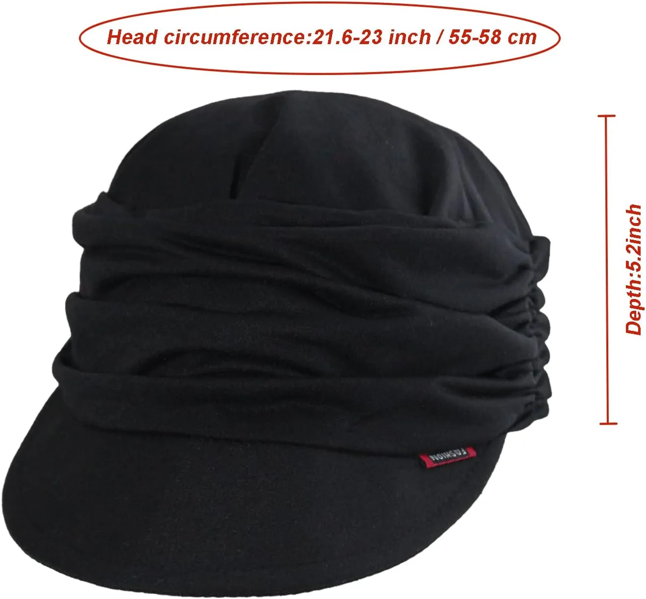 Women Newsboy Soft Cotton Cabbie Cap Beret Hats Baseball Cap Painter Visor Hats