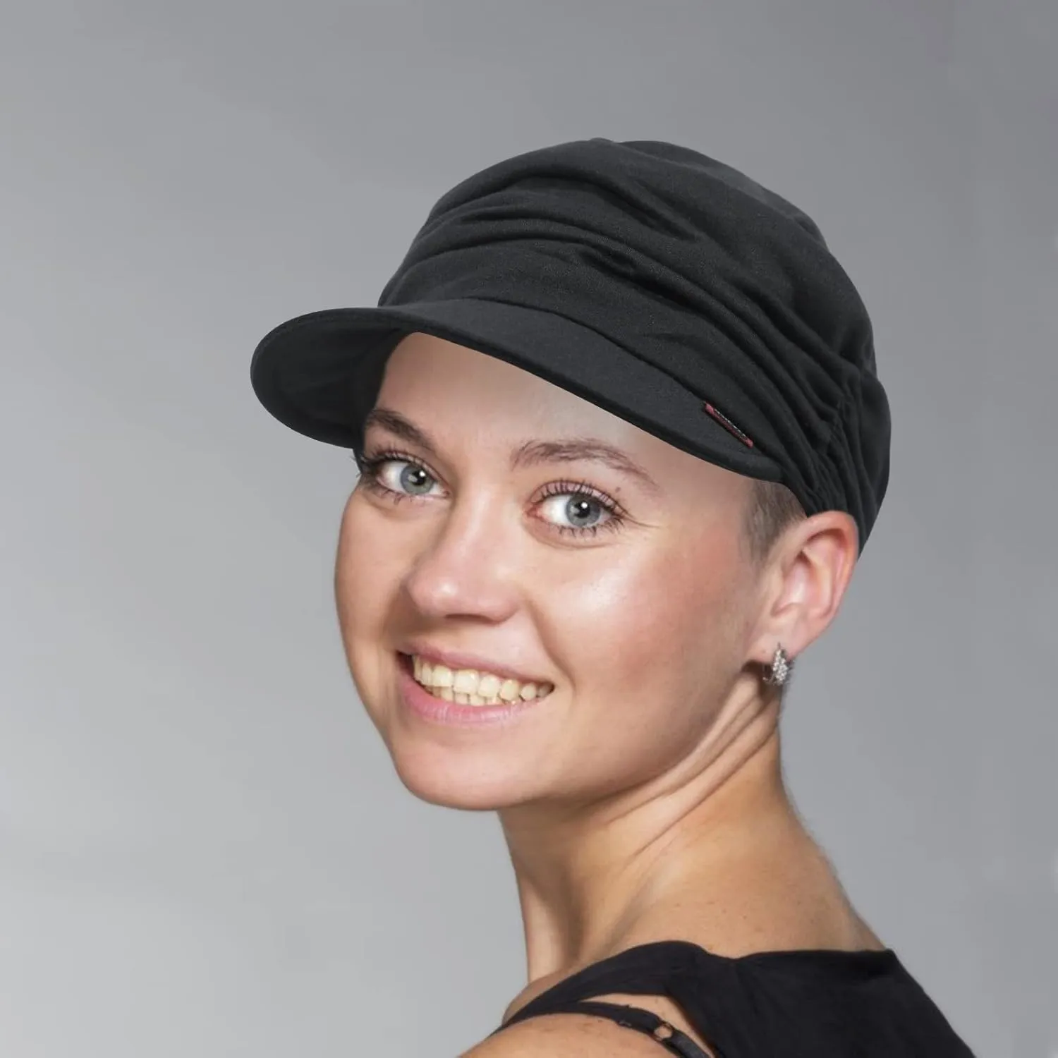 Women Newsboy Soft Cotton Cabbie Cap Beret Hats Baseball Cap Painter Visor Hats