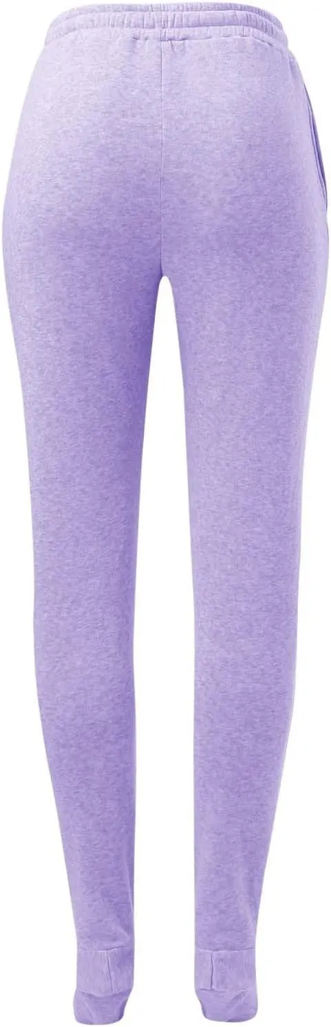 Womens Baggy Sweatpants with Feet Sherpa Fleece Lined Pajama Pants Drawstring Athletic Jogger Pants Cozy Warm Loungewear