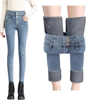 Womens Flare Jeans High Waisted Wide Leg Baggy Jeans Stretch Denim Pants Distressed Boyfriend Denim Jeans
