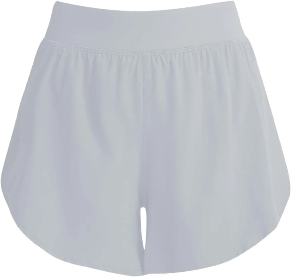 Women's High-Waisted Athletic Shorts Soft Stretchy Moisture-Wicking Quick-Drying Wear Exercise Gym Workout Yoga Short