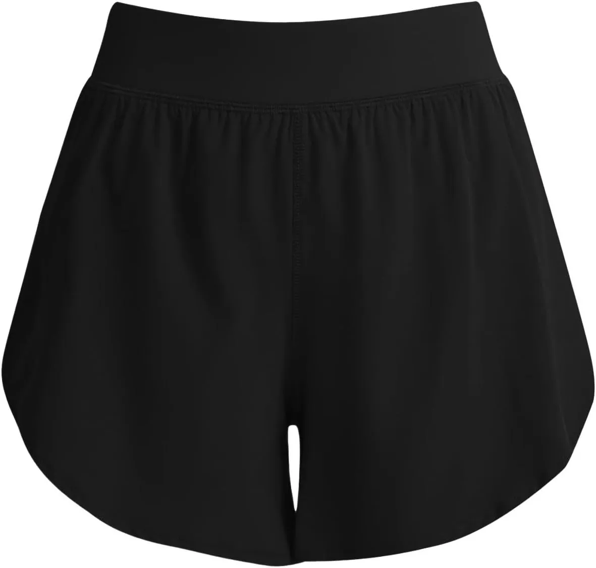 Women's High-Waisted Athletic Shorts Soft Stretchy Moisture-Wicking Quick-Drying Wear Exercise Gym Workout Yoga Short