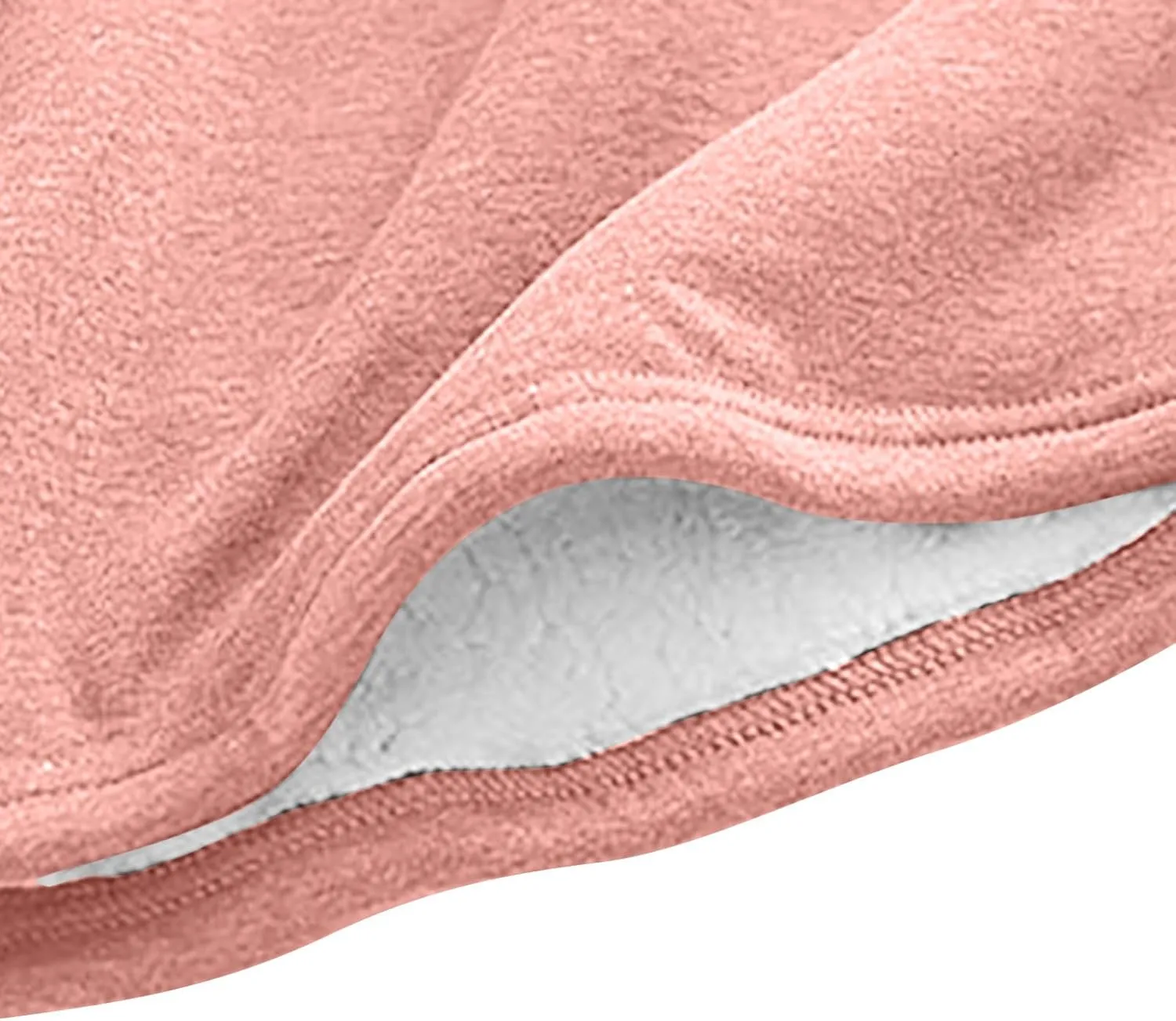 Women's Sherpa Lined Pullover Fleece Crewneck Sweatshirts Cute Winter Warm Fuzzy Sweaters Casual Loungewear