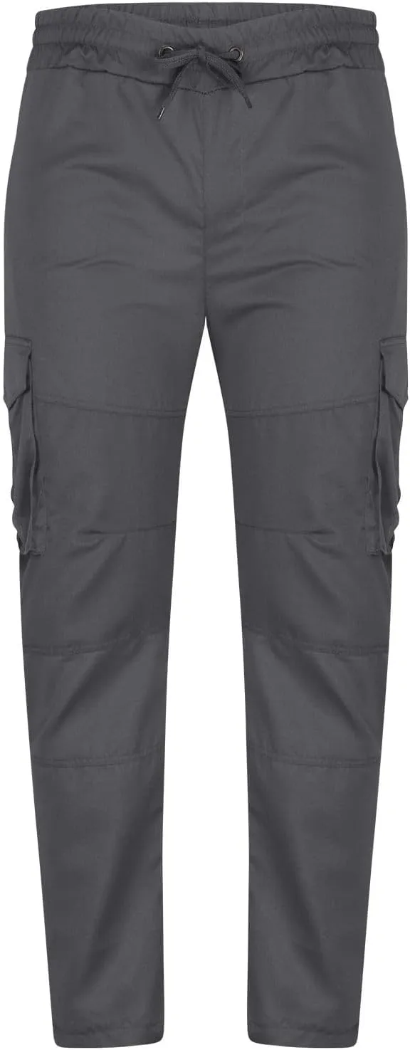 Work Pants Men Fashion Outdoor Cargo Pockets Work Relaxed Fit Pant