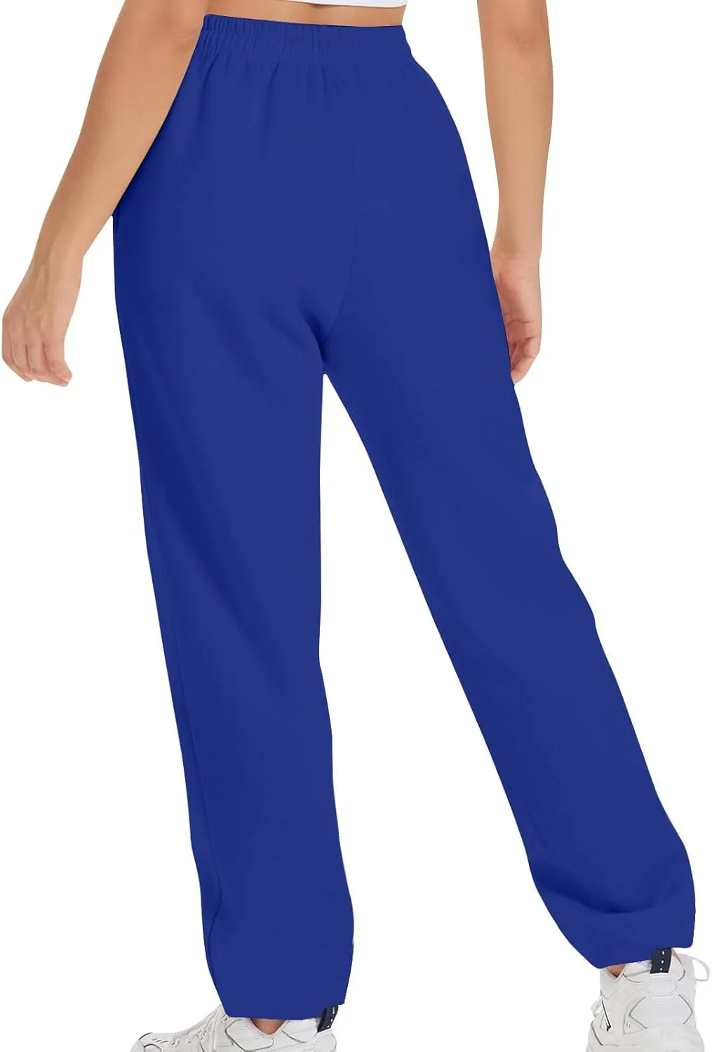 Xiaojmake Active Sweatpants for Women Casual High Waisted Straight Sport Joggers Cozy Loungewear Workout Baggy Lounge Trouser