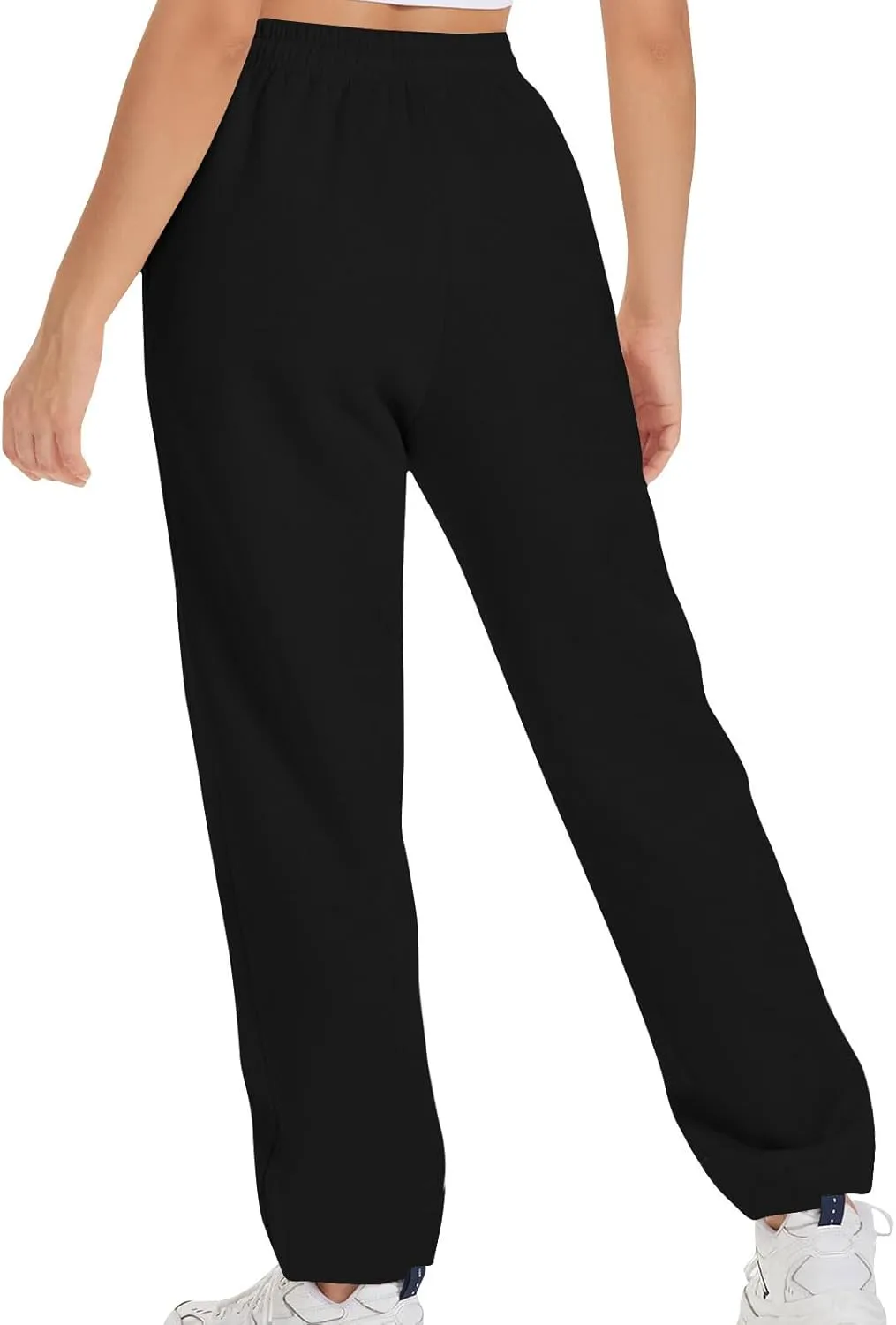 Xiaojmake Active Sweatpants for Women Casual High Waisted Straight Sport Joggers Cozy Loungewear Workout Baggy Lounge Trouser