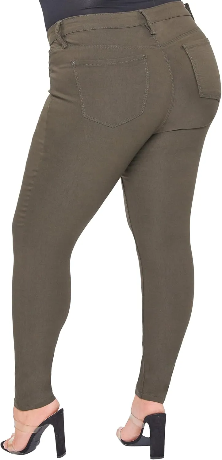 YMI Women's Hyperstretch Skinny Work Casual Mid-Rise Pants-P748931am