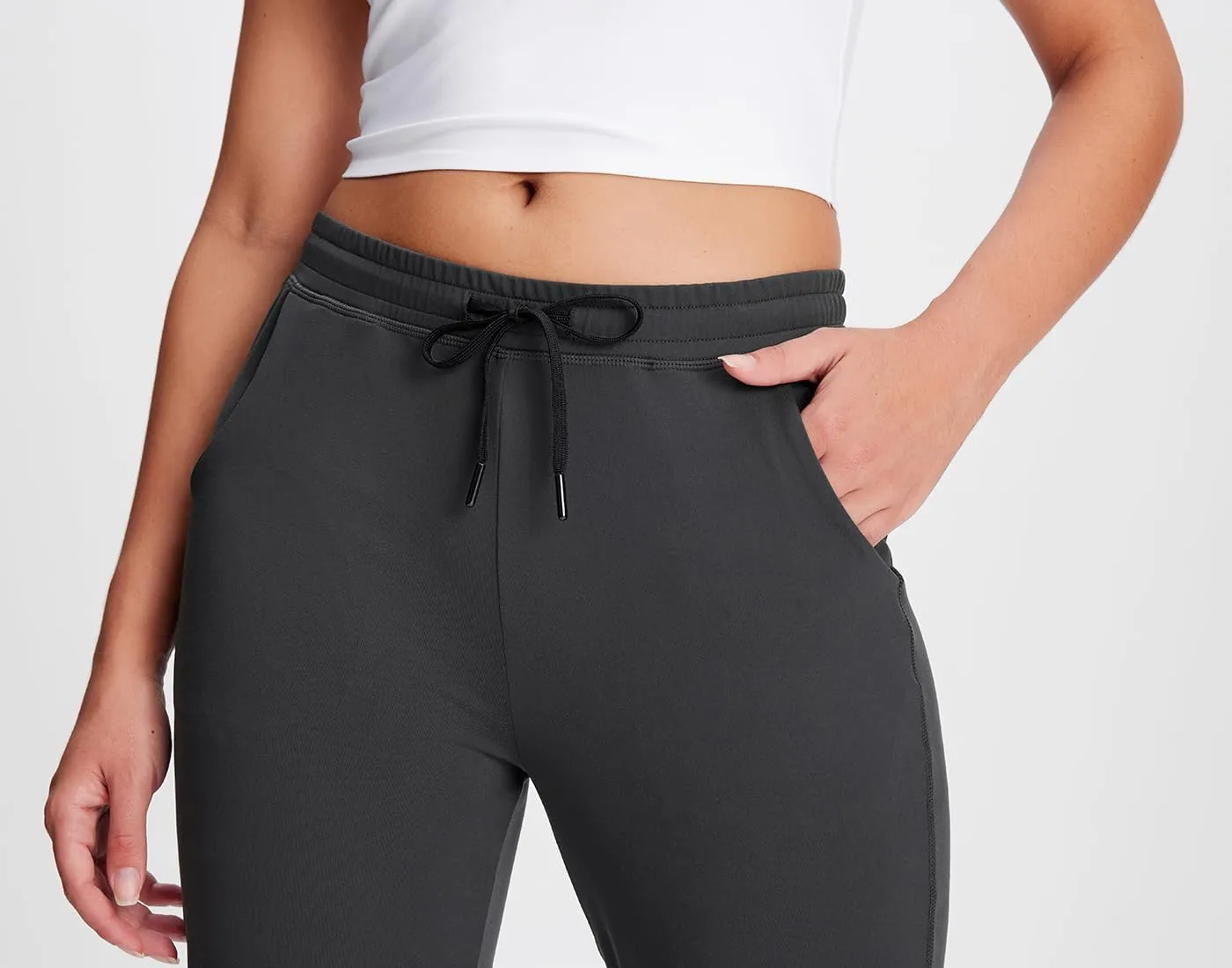Yogipace Petite/Regular/Tall Women's Lightweight Anti-Shrink Active Joggers Lounge Sweatpants Yoga Jogger Pants