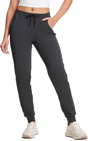 Yogipace Petite/Regular/Tall Women's Lightweight Anti-Shrink Active Joggers Lounge Sweatpants Yoga Jogger Pants