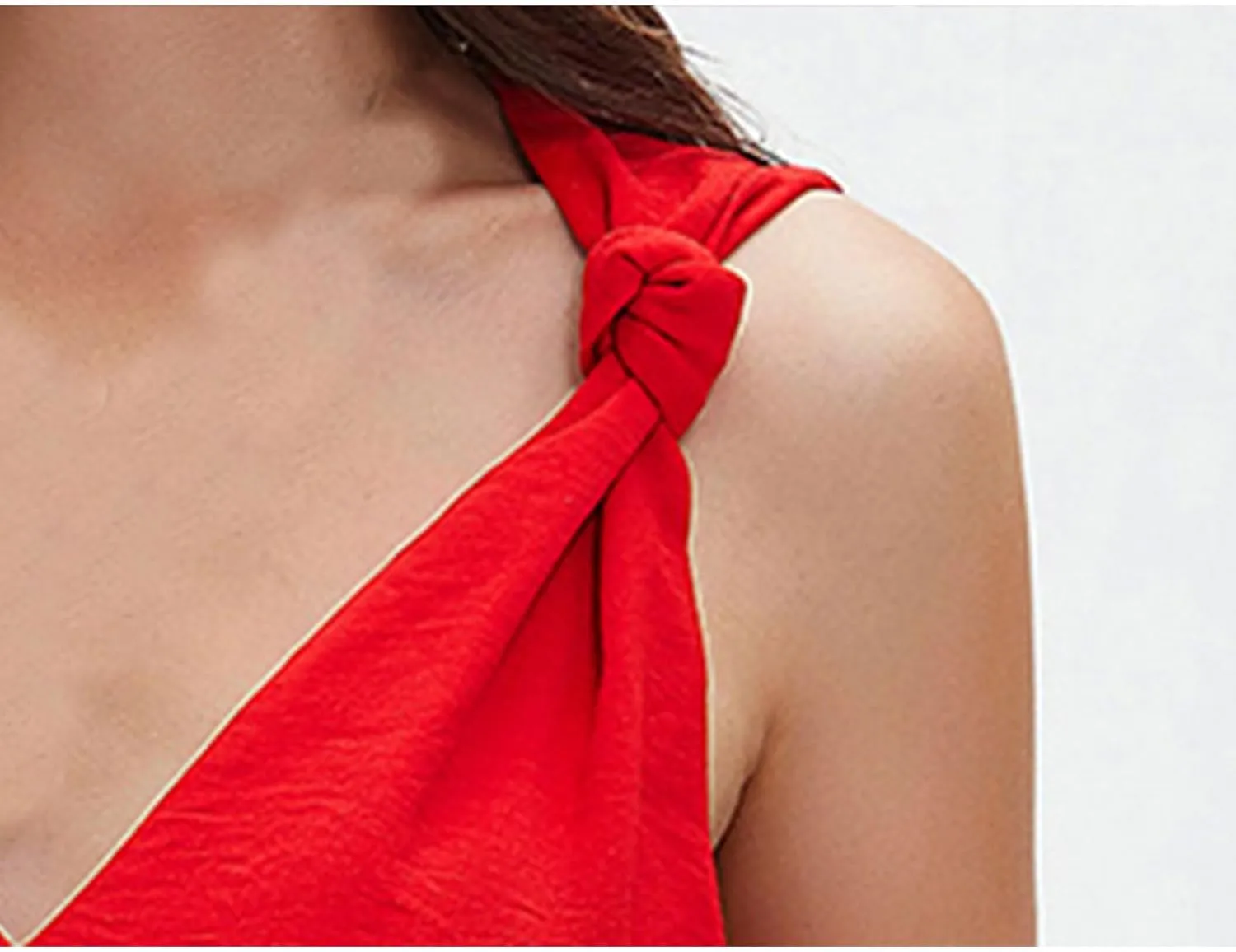 ZWRXW Womens Summer 2 Piece Sets V Neck Knotted Tank Tops Shorts Sleeveless Matching Sets Vacation Beach Outfits Resort Wear